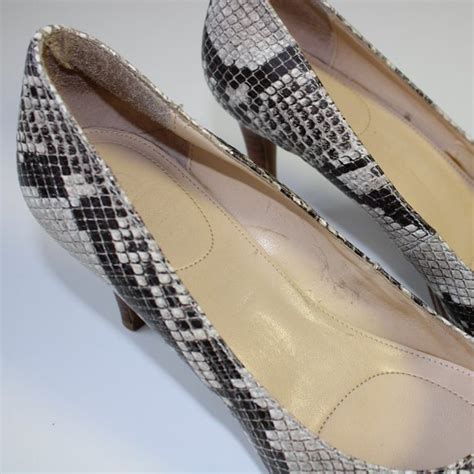 Calvin Klein snakeskin shoes